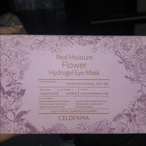 Celderma hydrogel eye mask